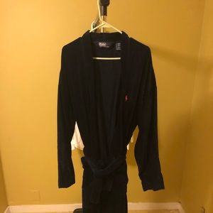 Polo Ralph Lauren Robe Navy Blue Great Condition